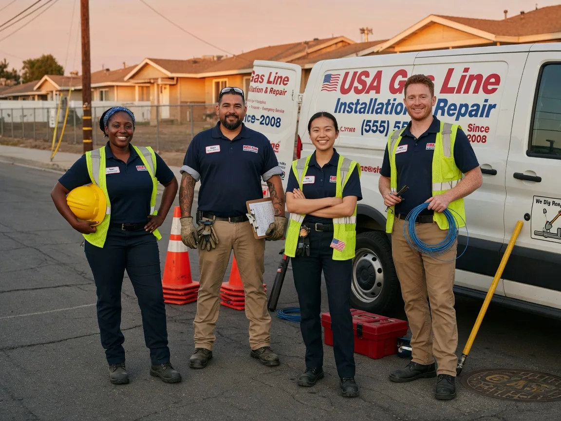 Gas Line Installation company in Flat Rock, IL