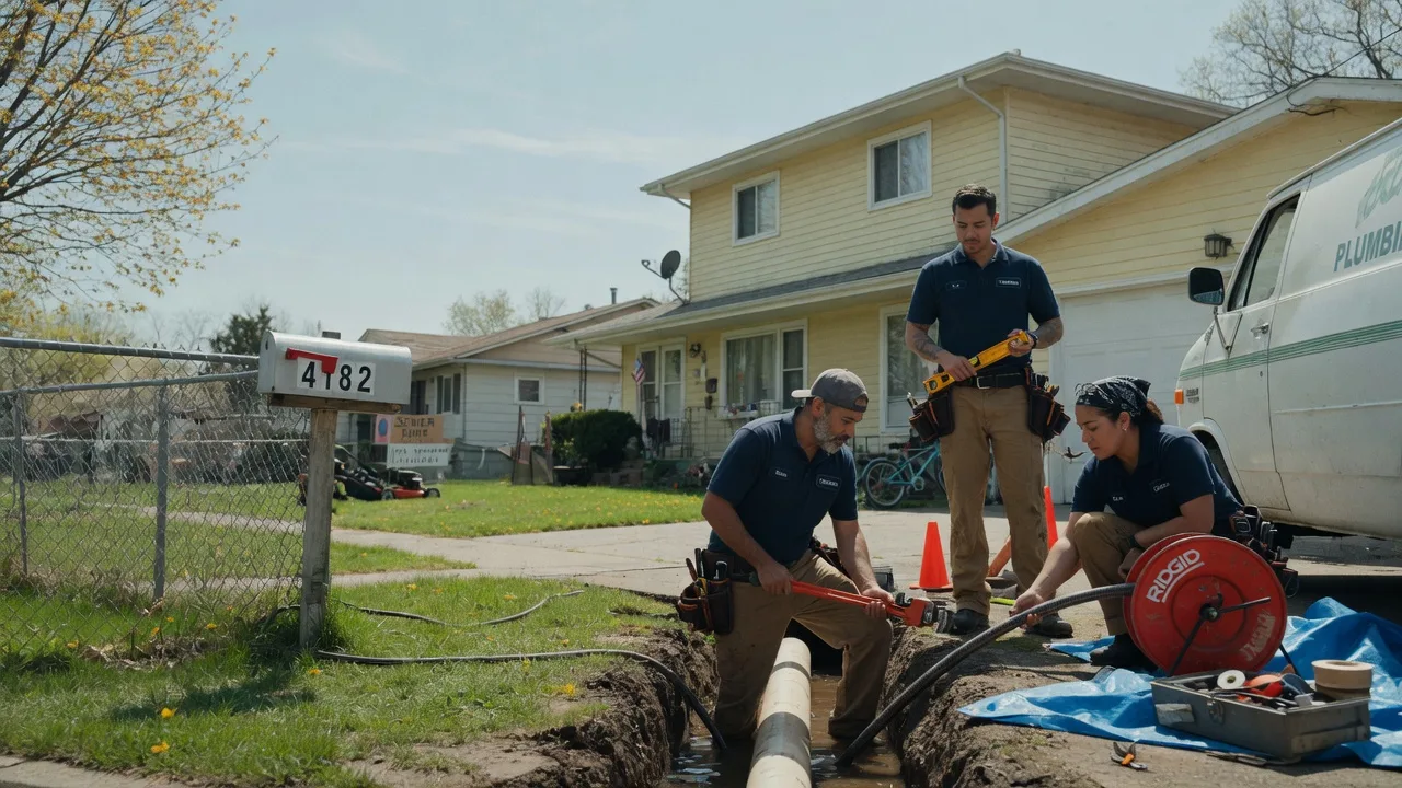 Gas Line Repair in Flat Rock, IL near me
